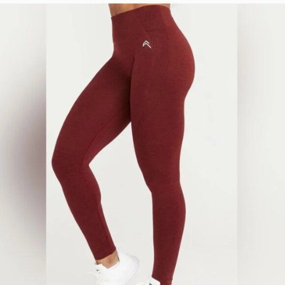 Oner Active Classic Seamless Leggings High Waisted 7/8 - XS/Small in Rosewood - Picture 1 of 15
